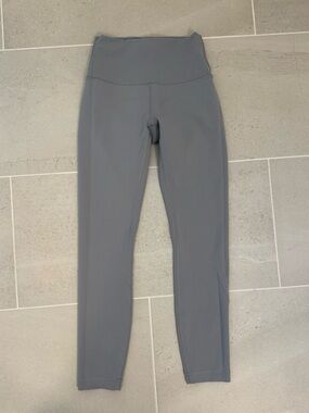 Lululemon Wunder Train High-Rise Tight 25” Rhino Grey